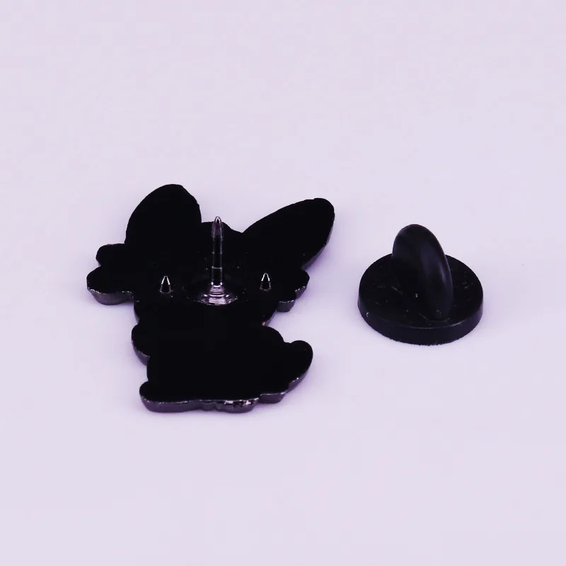 Милые японские жесткие эмалевые булавки в виде манги эльфов мультяшные рисунки