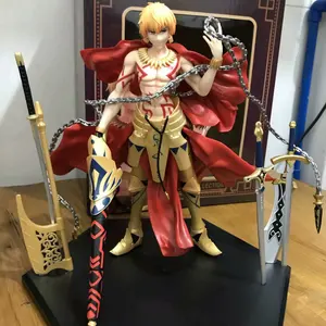 fate prototype fgo gilgamesh archer servent standing model 260mm pvc action figure model doll toys free global shipping
