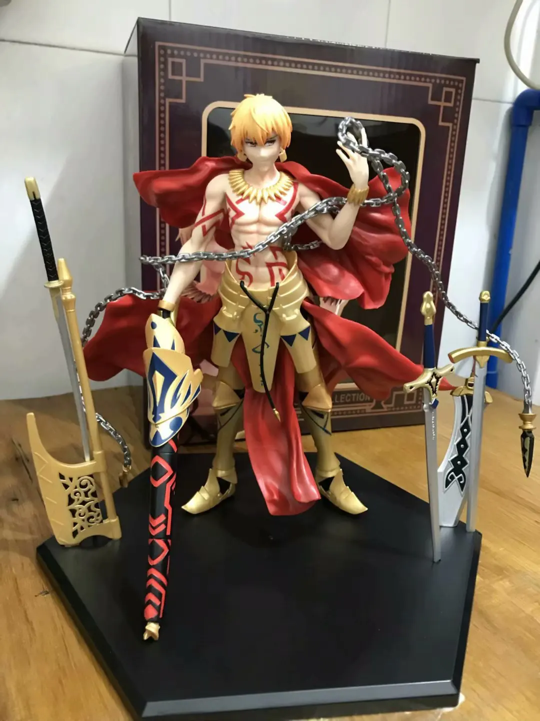 Фигурки героев из ПВХ FGO Gilgamesh Archer стоящая модель 260 мм игрушки для кукол | Игрушки