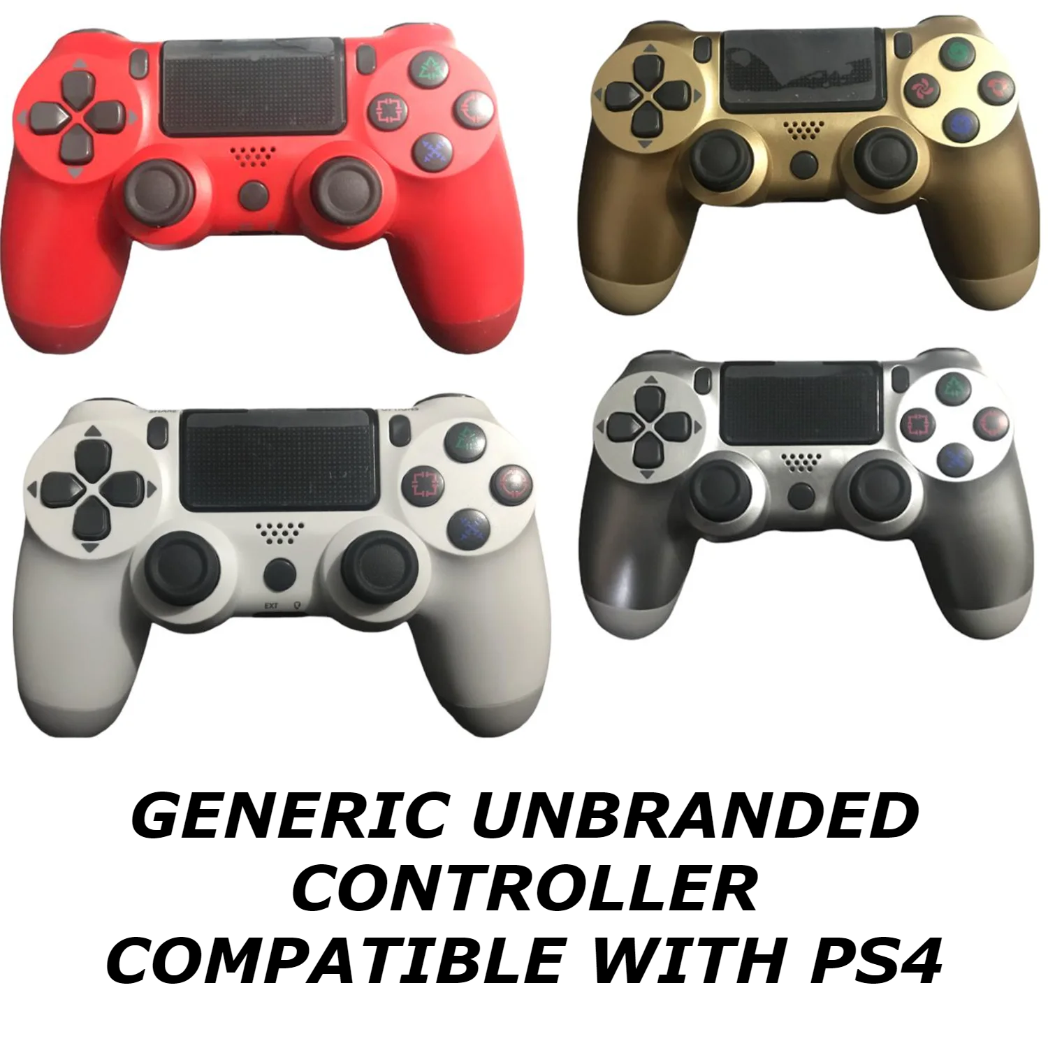 

Беспроводной контроллер-совместим с геймпадом PS4 золотистый/красный/белый/серебристый