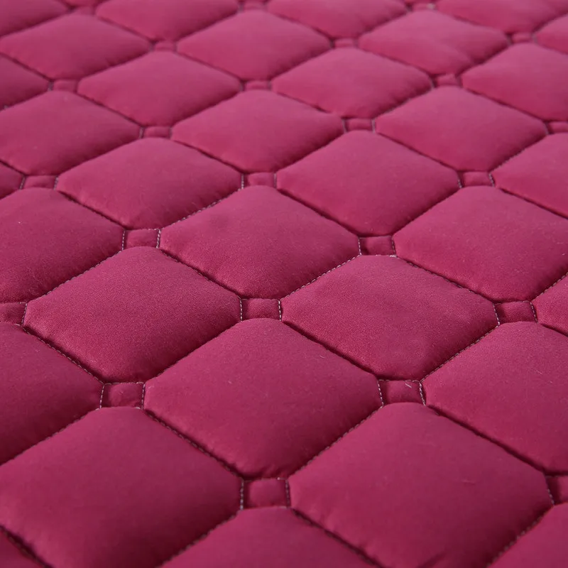 Нордический твердый стеганый наматрасник, полиэстеровый трикотажный наполнитель, Твин, Одноместный, queen, двойной, king size, покрывало для кровати, защитный коврик