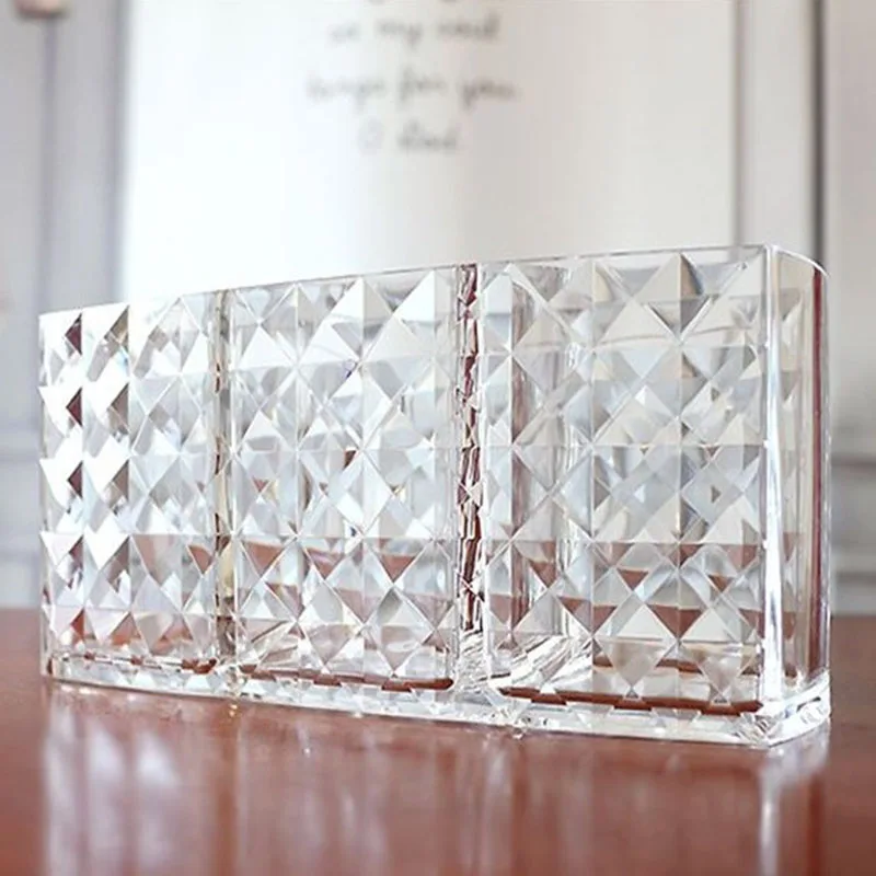 Акриловая косметическая коробка для хранения органайзер макияжа губная помада