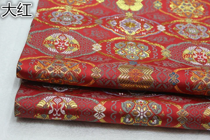 Кукла в кимоно Cheongsam декоративный ручной кружевной пояс Материал Ткань для поделок жаккардовая парча шелковая ткань японский и корейский стиль