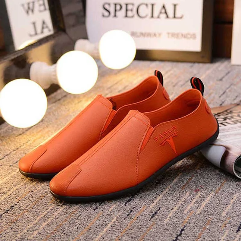 Новинка Мужская обувь сезон весна-осень повседневные лоферы роскошные стильные