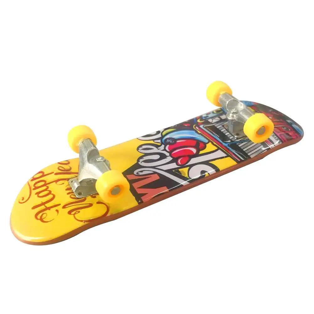 

25pc Mini Fingerboards Finger Skateboard Matte Surface Random Color Mini Finger Skate Children'S Toy Colour Random way