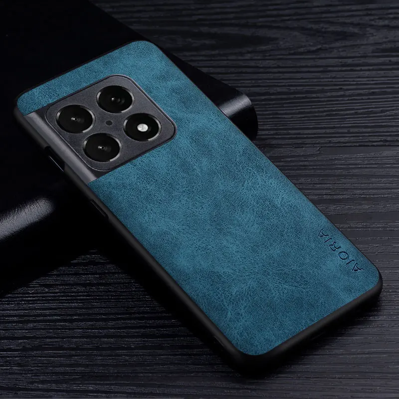 premium pu leathe phone case for oneplus 10 pro 5g scratch resistant solid color cover for oneplus 10 pro case free global shipping