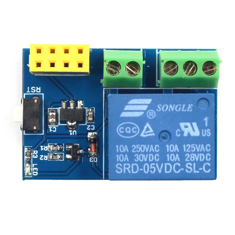 Релейный модуль ESP8266 ESP-01S 5 в с Wi-Fi для умного дома переключатель ДУ телефона APP ESP01S