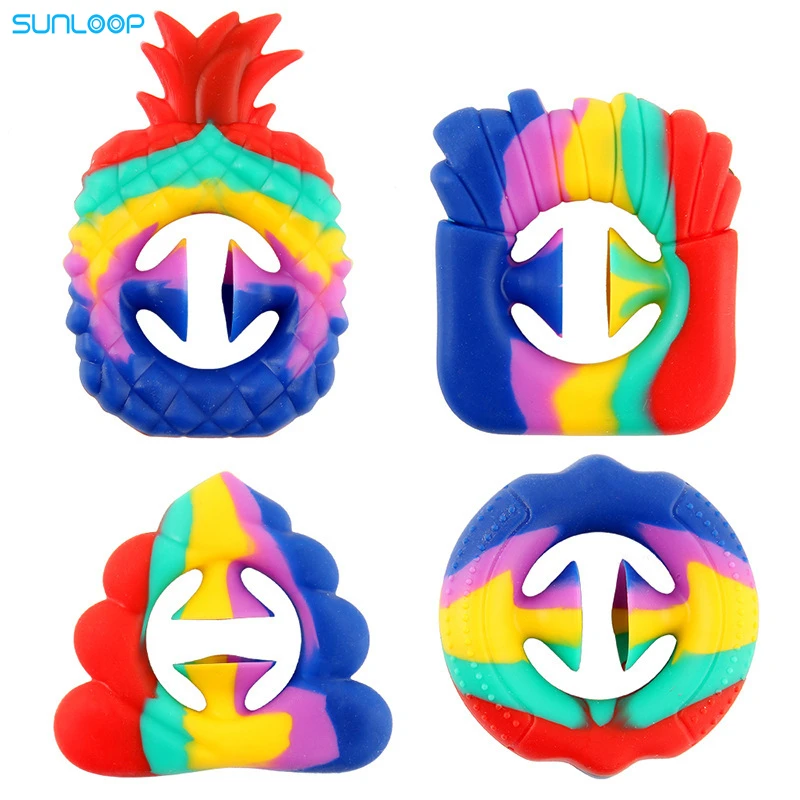 

Simple Squeeze Fidget Hand Toys Relief Stress Relieve Anti-anxiety Snappers Silicone Fidget Sensory dimpl squeeze Toy Brinquedos