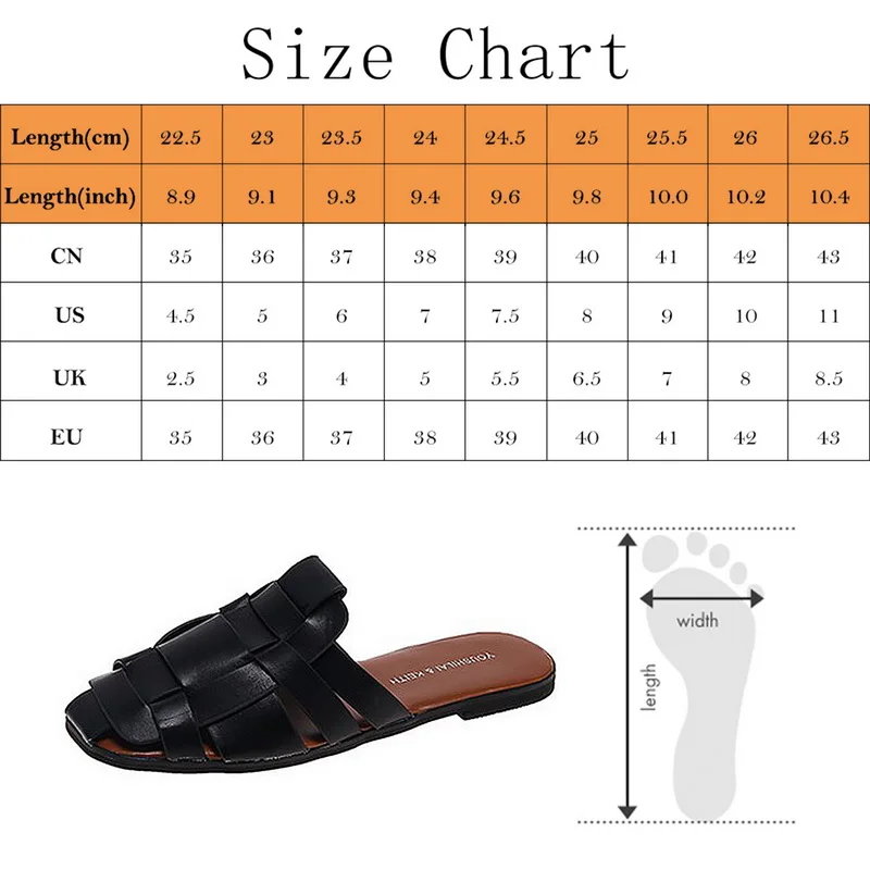 

Summer Fashion Women Slippers Female Flat Casual Sandals Female Outdoor Slip On Slides Women Beach Shoes Plus Size Wholesale