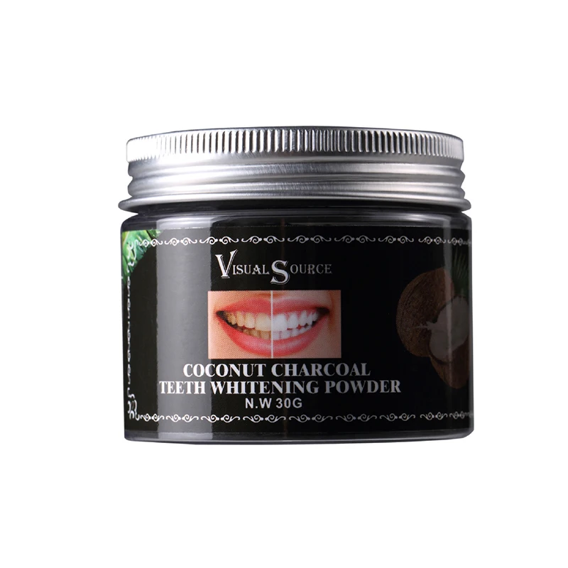 30 г натуральный активированный кокосовый зуб порошок ежедневного использования
