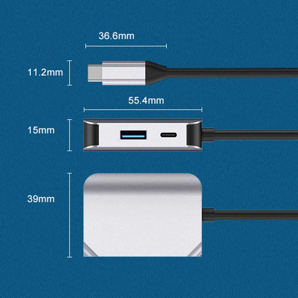 тип c концентратор usb док станц