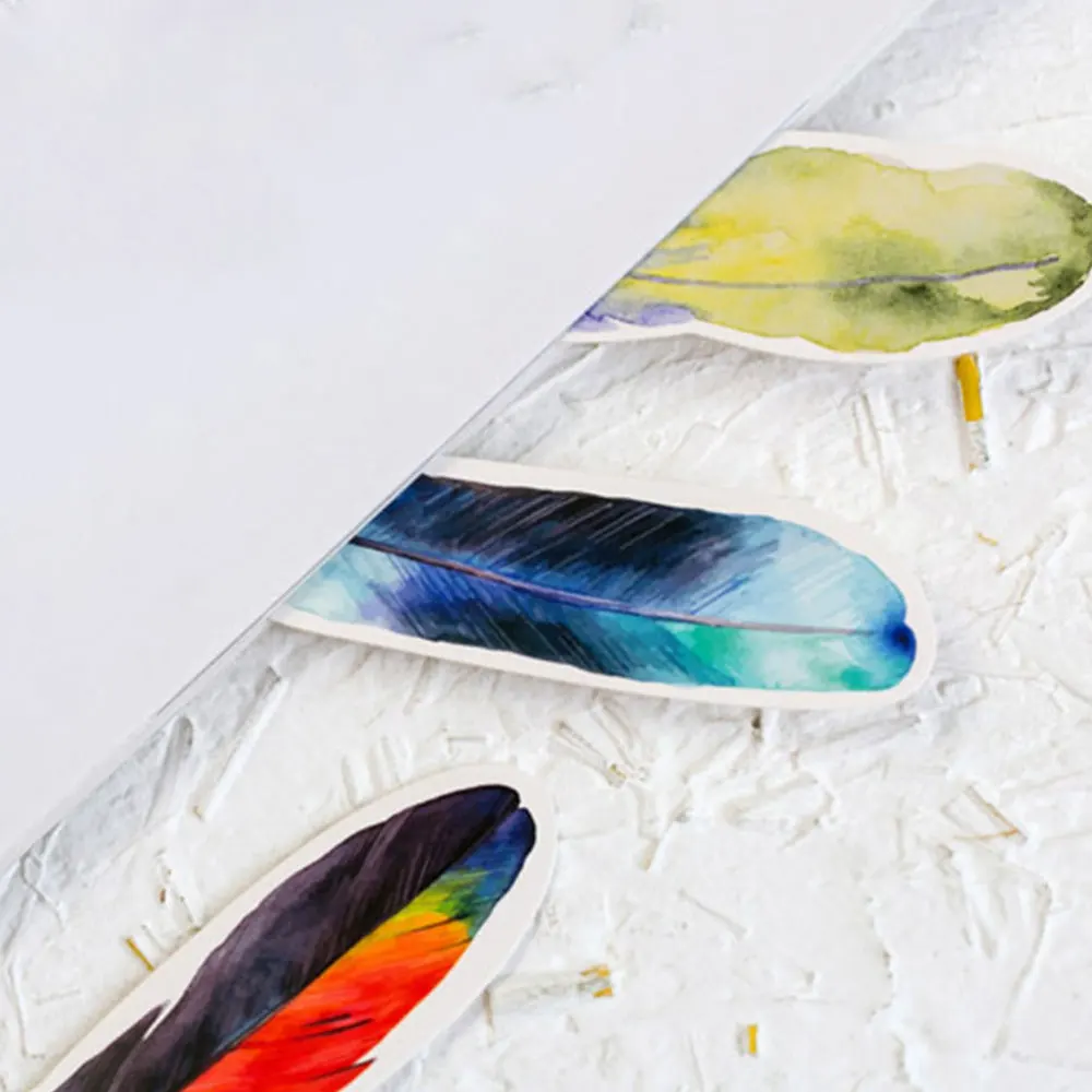 

2 Boxs/60 Pcs Colorful Paper Creative Whale Design Exquisite Stationery Book Label Message for Home School Office