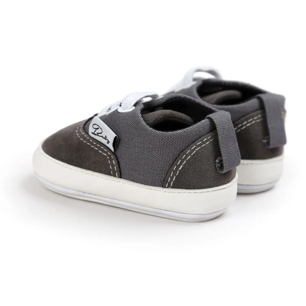 

Spring Baby Casual Sneakers Baby Boys Girls Canvas Sports Shoes Toddler Soft Sole Anti-slip Walking Shoes First Walkers