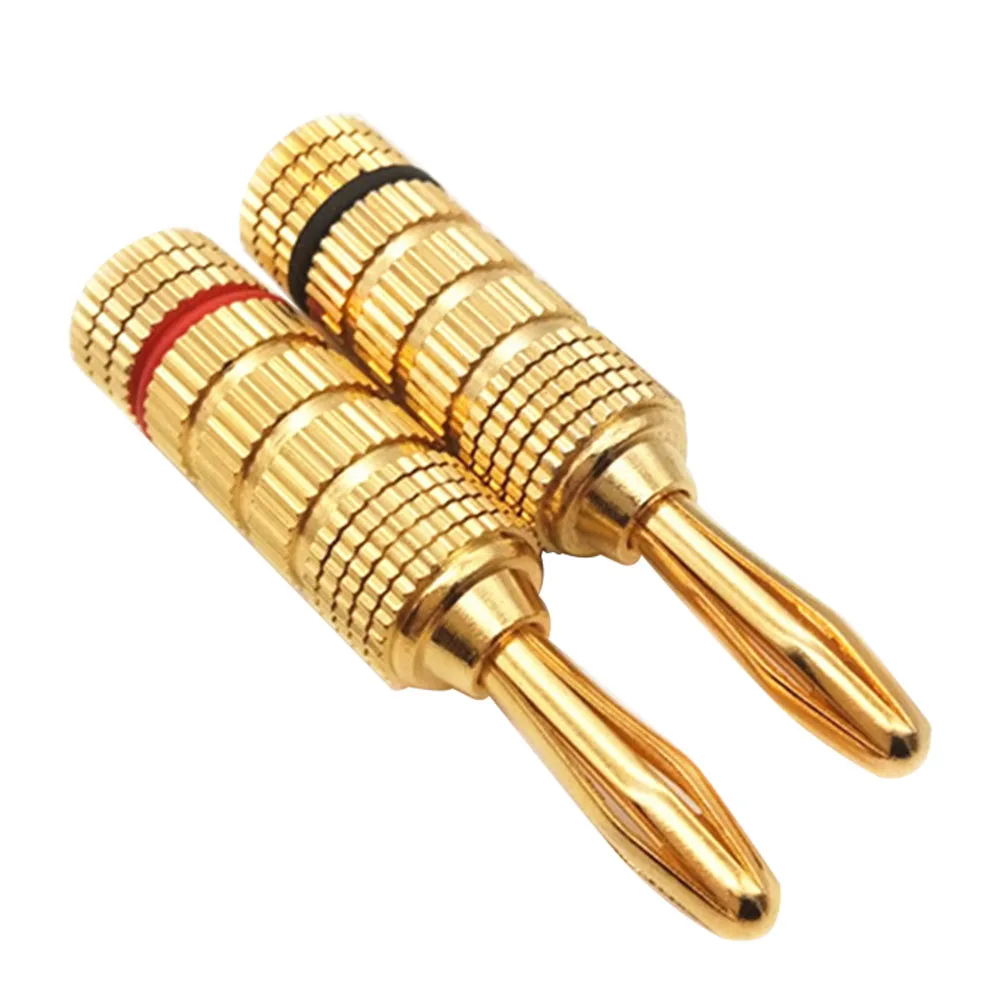 2 шт./компл. прочный легкий Применение аудио усилитель Медь разъем