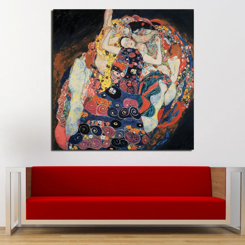 Gustav Klimt лучшая Классическая Картина на холсте печать гостиная украшение для дома