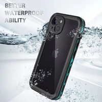 redpepper 360 fully sealed underwater protective cover for iphone 13 pro max 13mini waterproof case shockproof diving swimming