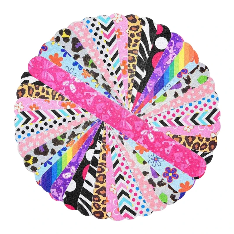 

Mini Double Sided Nail Files Boards for Home and Professional Salon Use Q81B