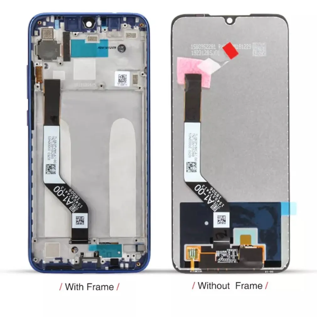 

LCD Display Touch Screen Digitizer Full Assembly Replacement Part Free Glue And Tools For Xiaomi Redmi NOTE 7