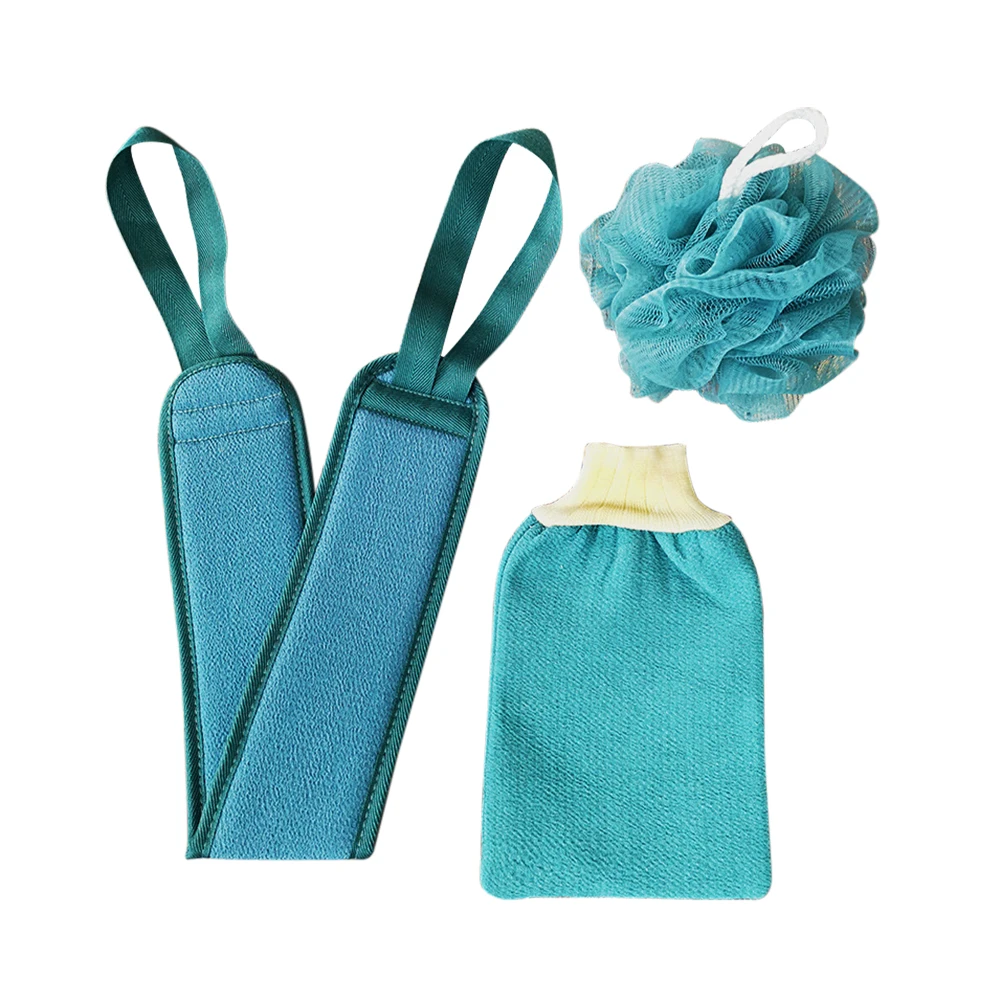 3 шт./компл. Мочалка для тела мягкая щетка дома отеля ванной комнаты шар душа набор