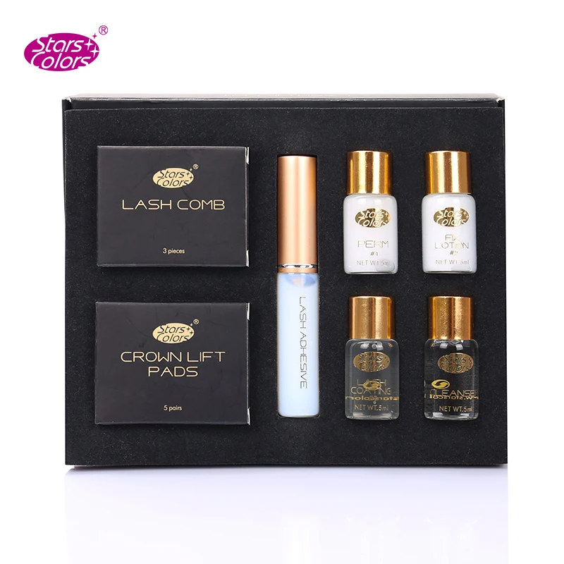 

10 Sets/Lot Fast Perm Mini Lash lift Eyelash lifting kit Nutritious Eyelash growth serum Curling professional Lash perm lift kit