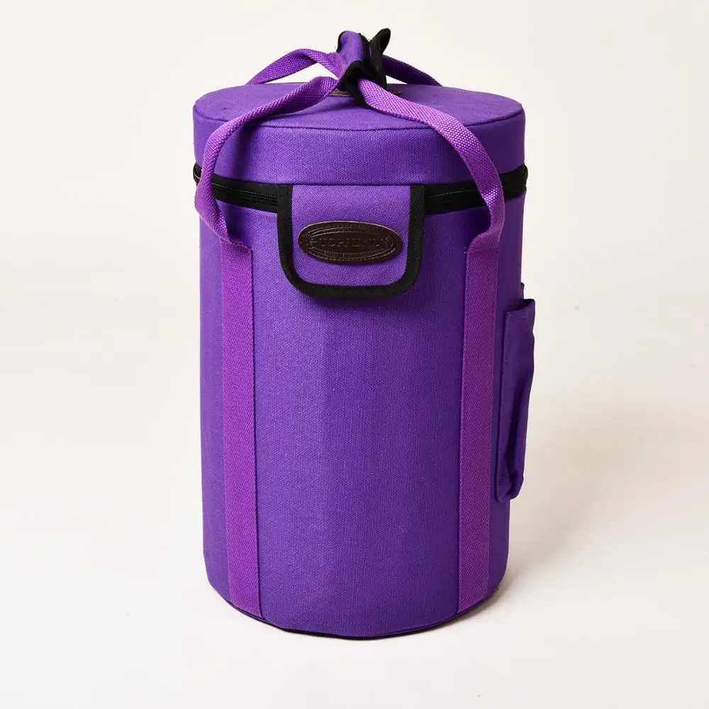 Переноска хрустальной Поющая чаши с ручкой 8 дюймов из сверхпрочного холста