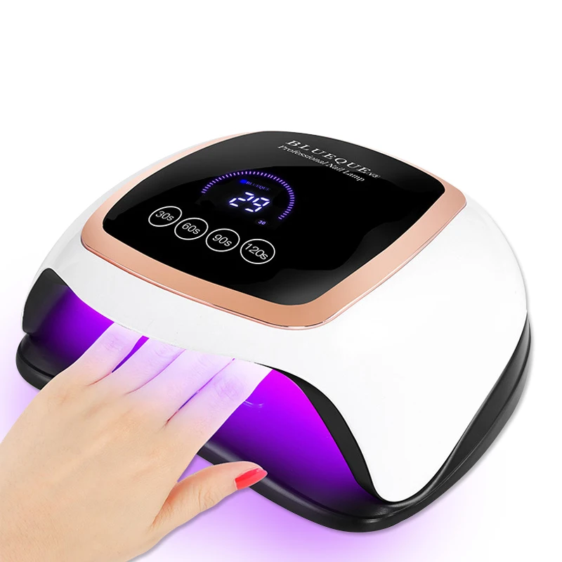 

BQ V3 UV LED Lamp For Nails Dryer Manicure Nail Lamp 168W With Memory Function LCD Display Curing UV Gel Polish Ice Lamp