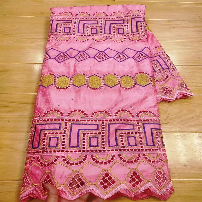 

african fabric Bazin riche fabric tissu africain cotton embroidered Bazin riche with stones african lace fabric ! L72510