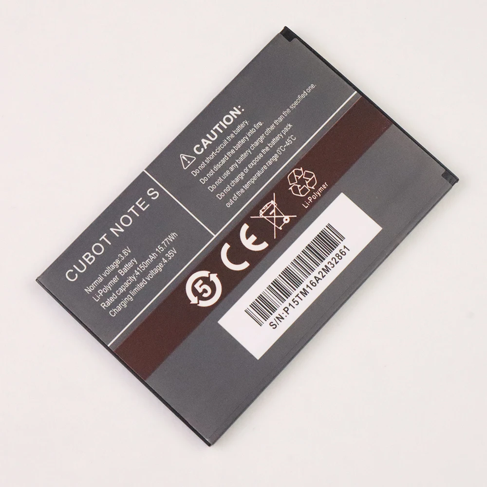 100%-Bater&iacute;a de repuesto Original para tel&eacute;fono m&oacute;vil CUBOT Note S, 4150mAh, novedad-4
