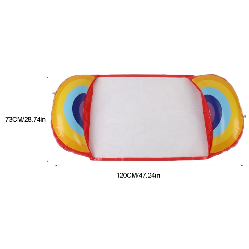 

Adult Children Foldable Floating Water Hammock Inflatable Air Mattress Chair Swimming Pool Inflatable Hammock Bed Toys
