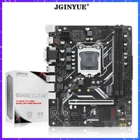 jginyue b360 motherboard lga 1151 support intel corepentium i3i5i7 processor ddr4 32g 2666mhz ram memory m 2 nvme usb3 0 matx