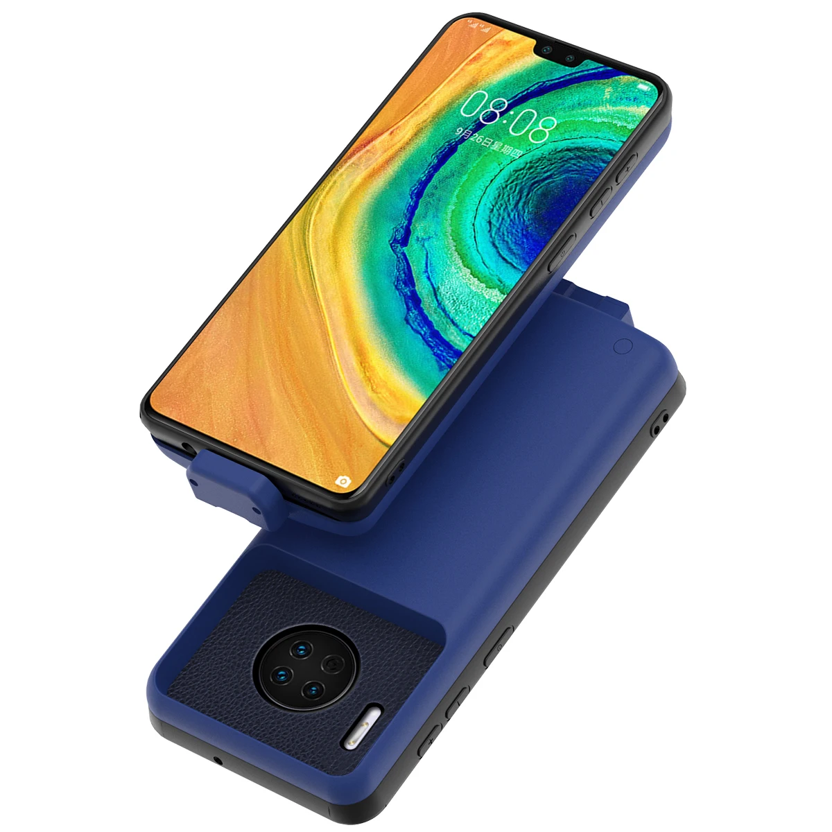 Для huawei mate 30 Pro Чехол для аккумулятора 7000 мАч съемный магнитный Резервный банк зарядное устройство чехол для huawei mate 30 30 Pro Чехол