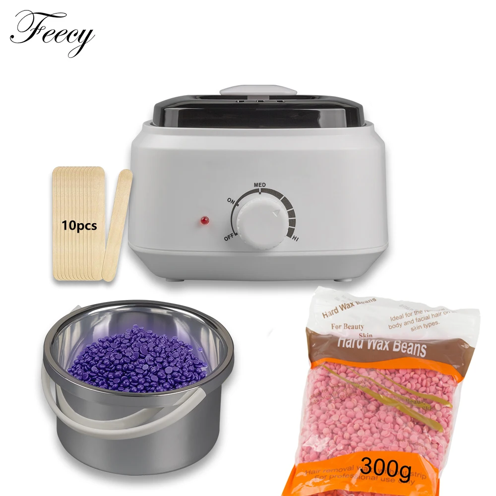 Воск расплав нагреватель машина для удаления волос 300 г восковые бобы парафин без