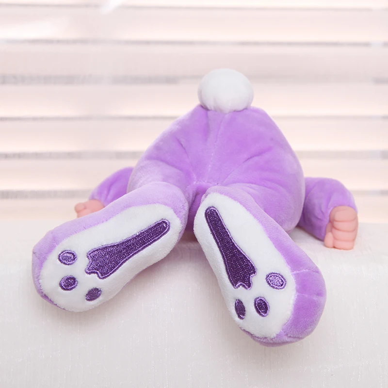 Милый кролик 25 см Детская кукла для сна мягкие плюшевые силиконовые игрушки