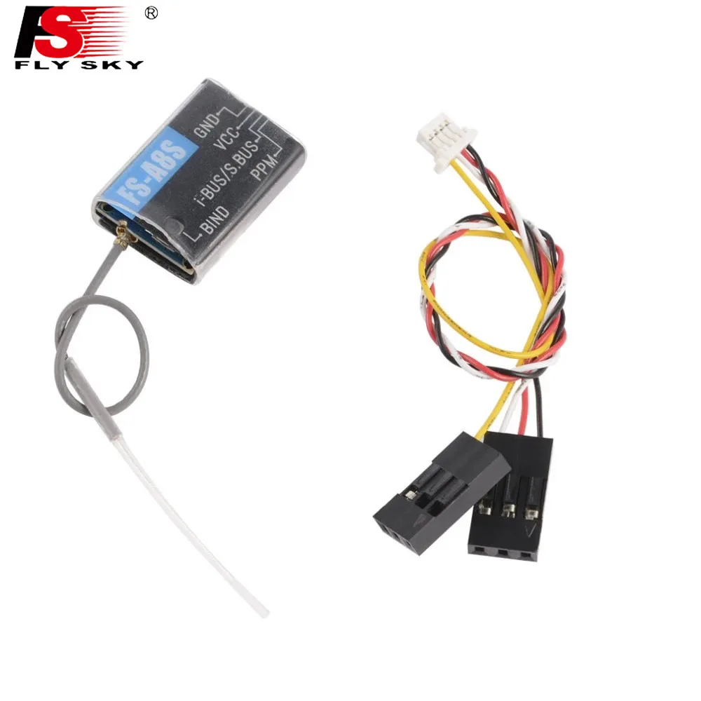 Мини-приемник Flysky FS A8S 2 4G 8CH PPM i-BUS SBUS выход совместимый с контроллером Remont
