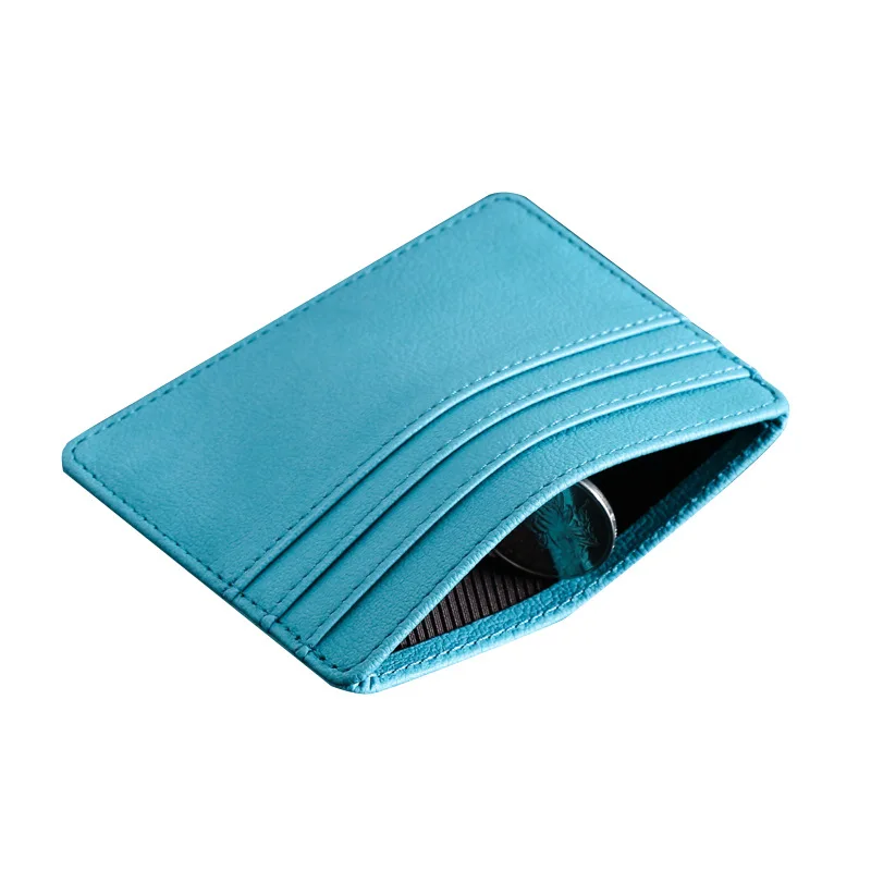 

Genuine Leather Card Bag Men And Women Card Credit Card Cover Ultra-Thin Leather Documents Business Card Holder