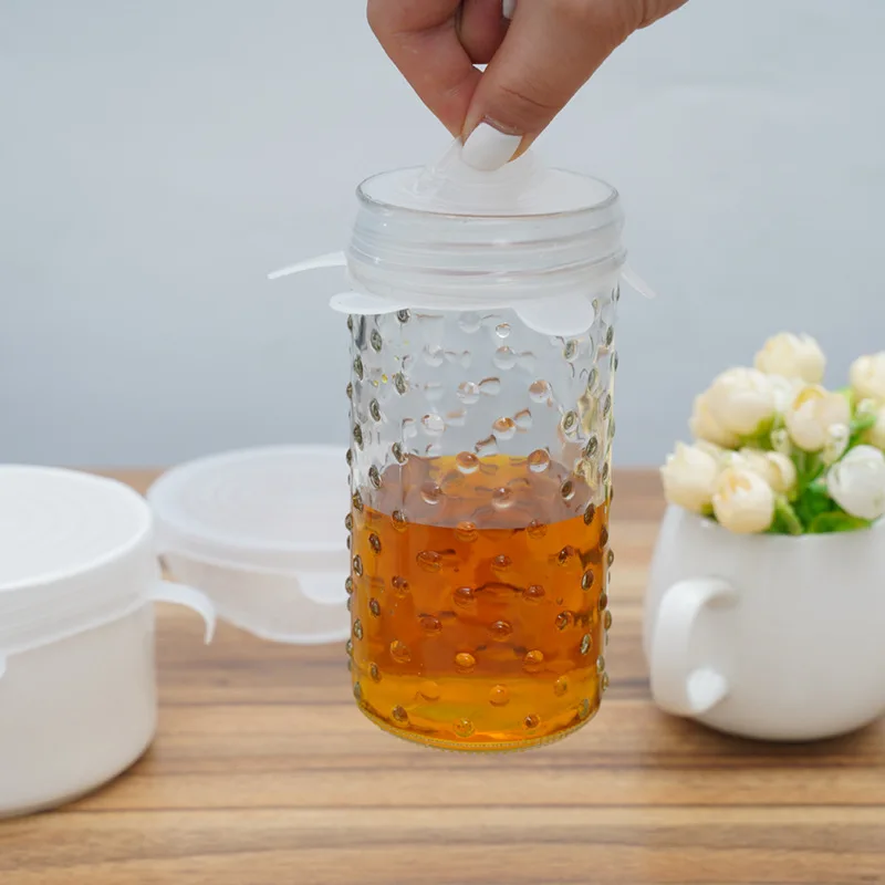 Универсальные кухонные аксессуары 6 шт. многоразовая Крышка для пищевых