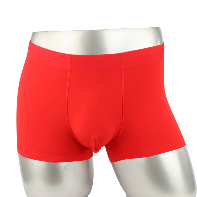 

Male Panties Modal Men's Underwear Boxers Breathable Man Ice Silk Sexy U Convex Boxer Solid Underpants Comfortable Mesh Shorts