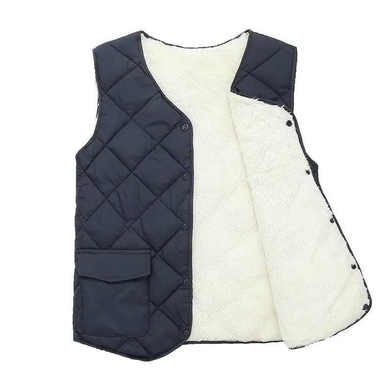 2022 повседневный мужской жилет трендовая куртка осень и зима черно-серый