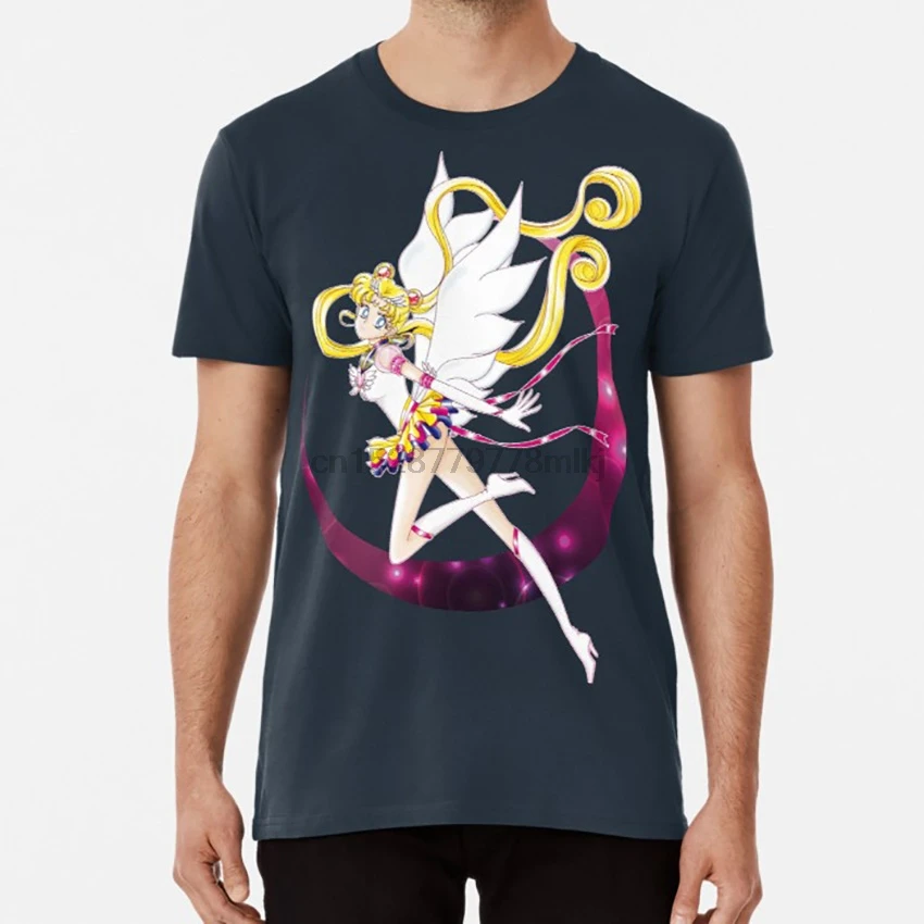 Вечная Сейлор Мун футболка вечная Усаги Цукино спокойствие платье принцессы для