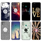 Черный чехол из ТПУ для Huawei Y9S, Y6S, Y8S, Y5P, Y7P, Y8P, чехол для Huawei Y5 lite Prime 2018, Y6 2019, чехол для волейбола, спорта