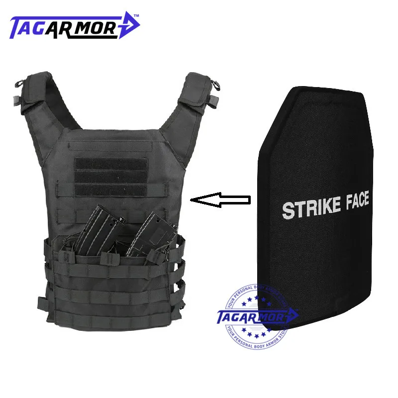 Tagarmor NIJ 0101.06 Level IV Stand Alone Military Army Ceramic Ballistic Plates IV+ M80 Standard Bulletproof Aluminum Plate |