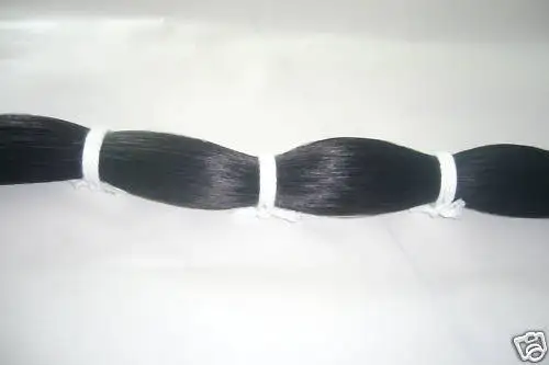 

500 г натурального темного конского хвоста, небольшой лук волос, высококачественный монгольский конский волос, длина 83-85 см