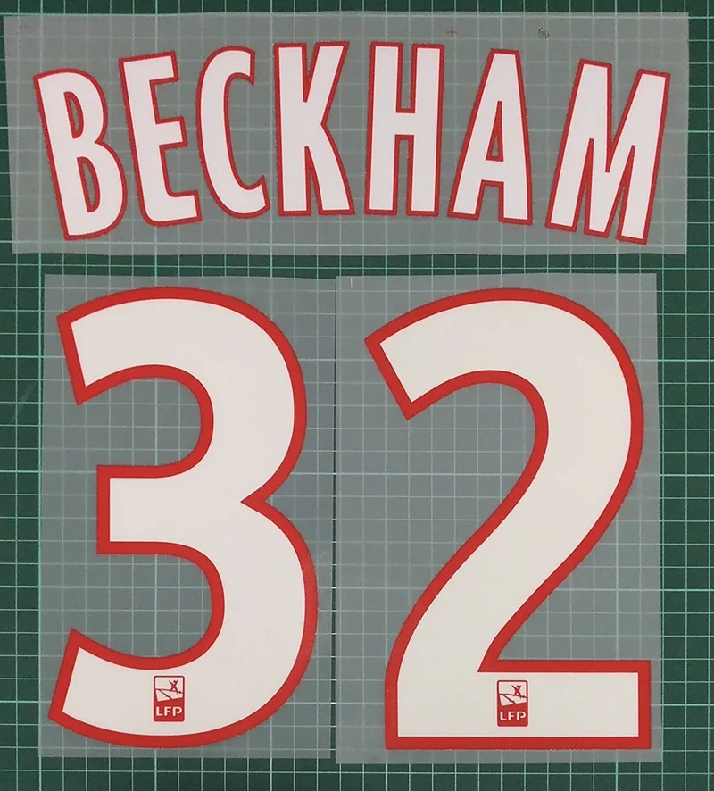 ligue 1 Ibrahimovic 10 beckham 32 name kit home | Дом и сад