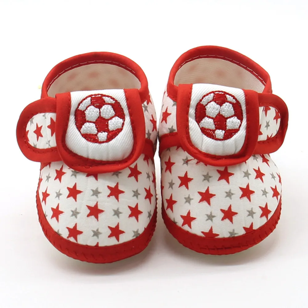 Newborn Infant Baby Shoes Girls Boys Star Soft Cotton Fabric Sole Prewalkers Warm Casual Flats Anti-Slip Shoes Bebek Ayakkabi
