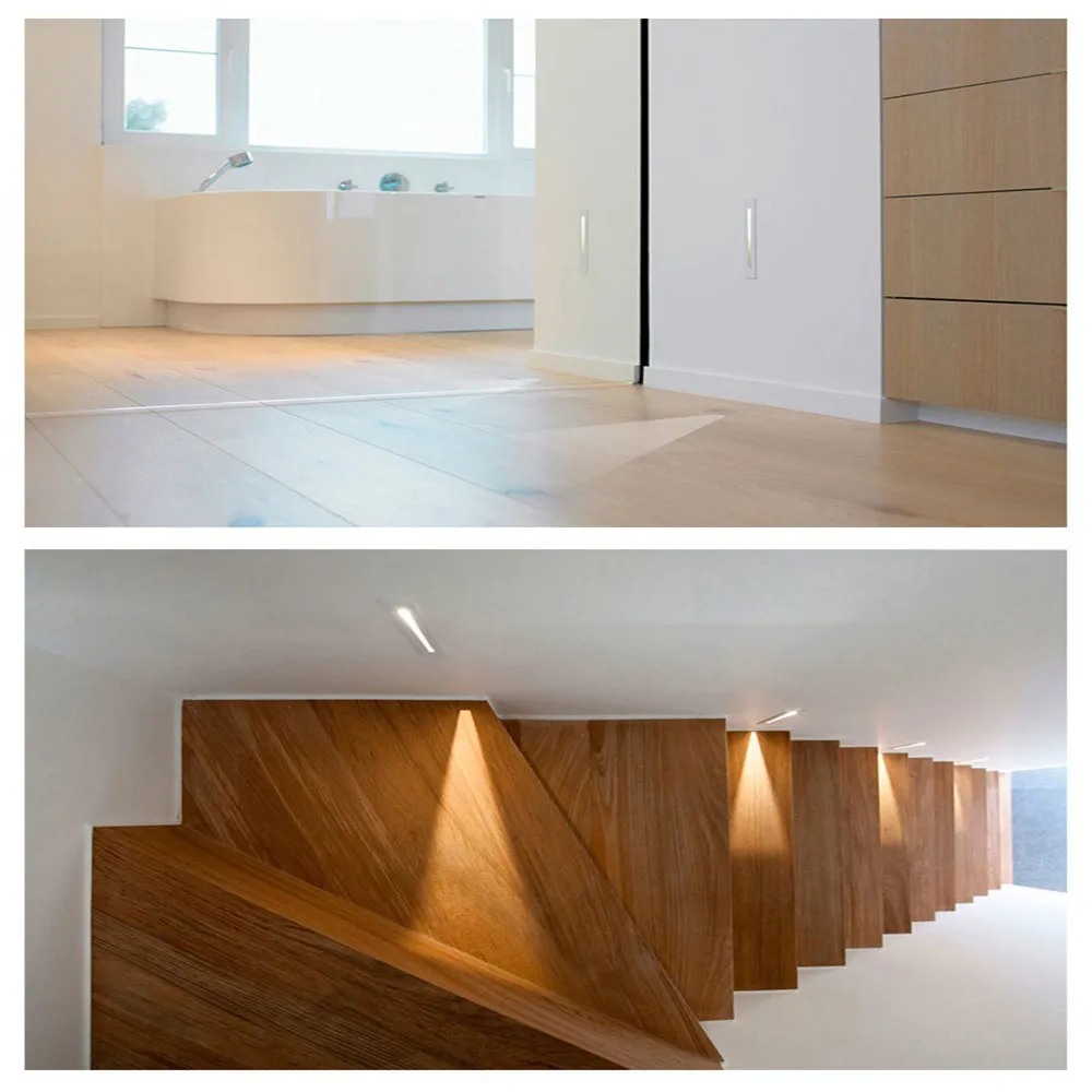 Встраиваемый светодиодный настенный светильник для помещений и улицы 3 Вт 85 265 в