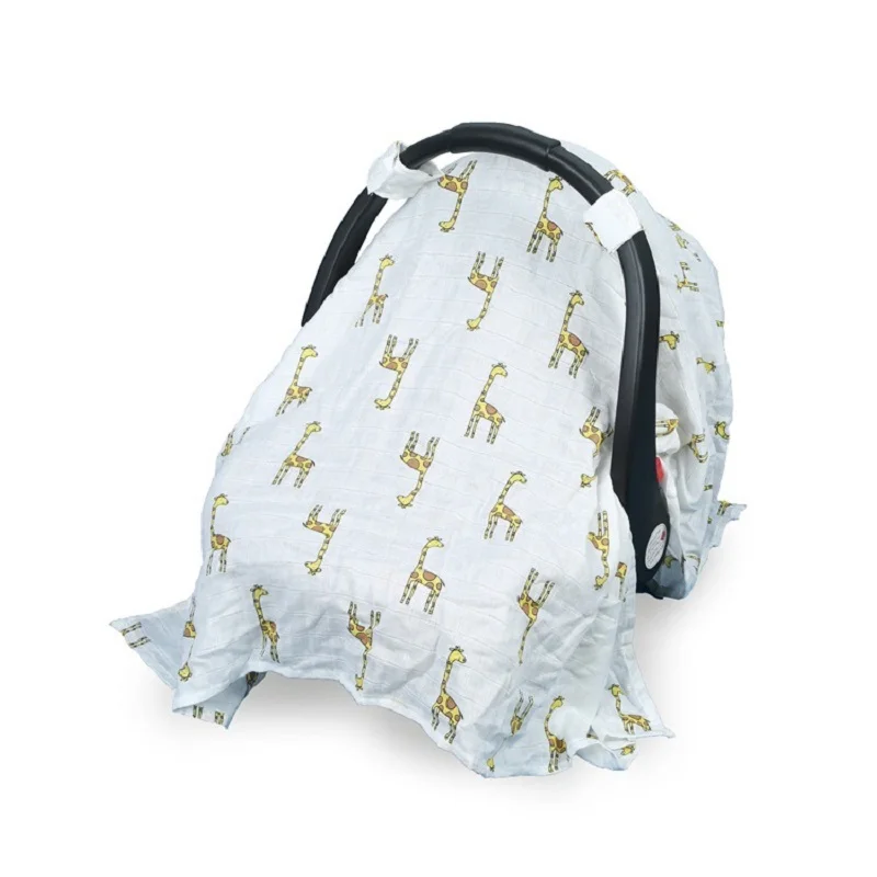 84 Чехол для кормления новорожденных, балдахин на автолюльку для малышей, аксессуары в полоску из хлопка для кормления малышей, с покрытием шарф для кормления грудью - Цвет: 84