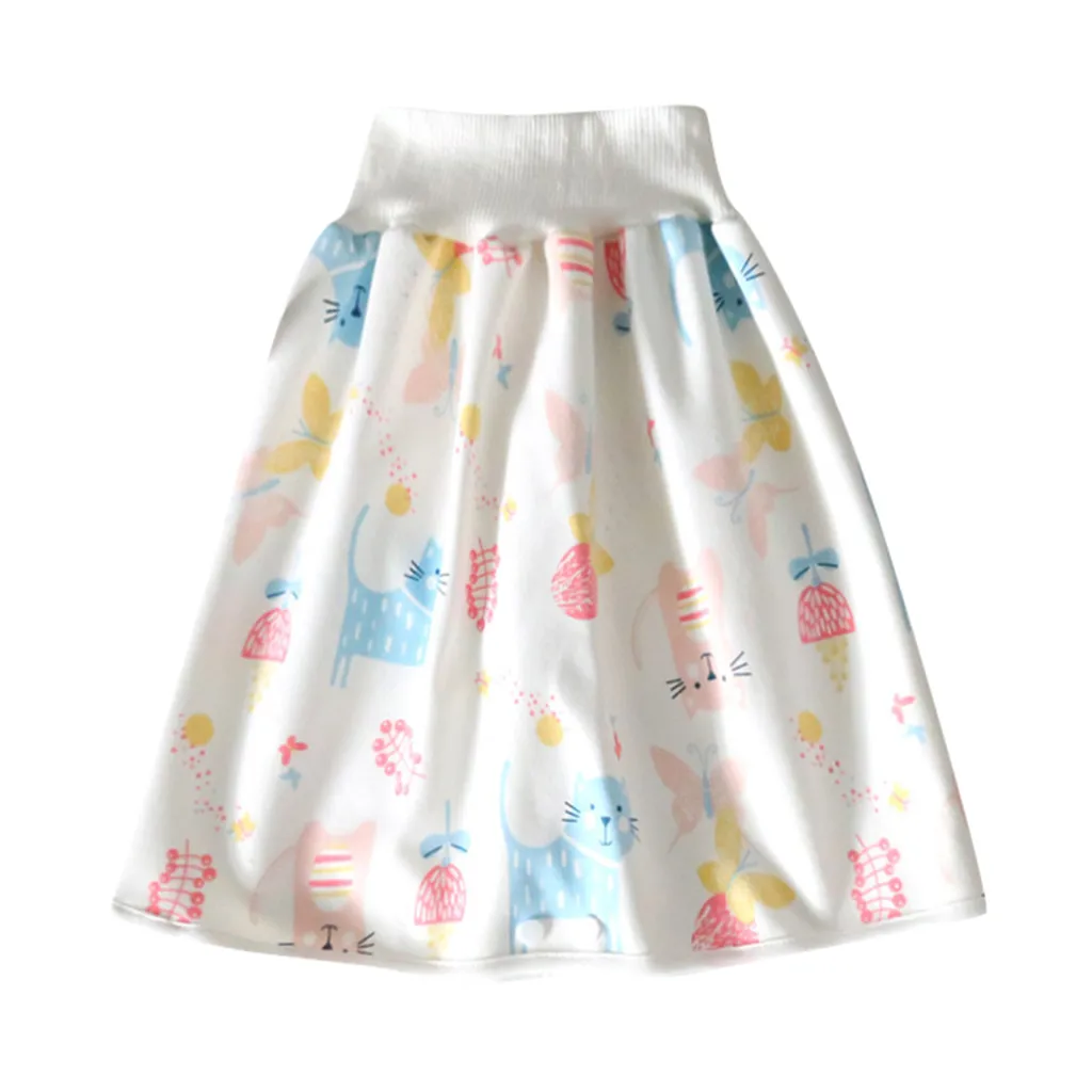 

Comfy Childrens Diaper Skirt Shorts 2 in 1 Waterproof and Absorbent Shorts Pants diaper skirt diaper cartoon print cute diaper