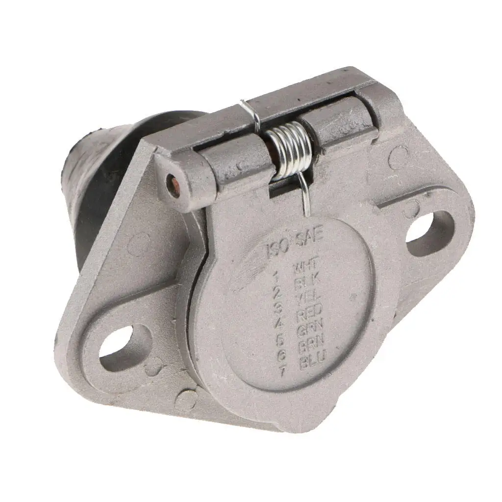 

7-контактный разъем для прицепа, 7-контактный разъем и вилка