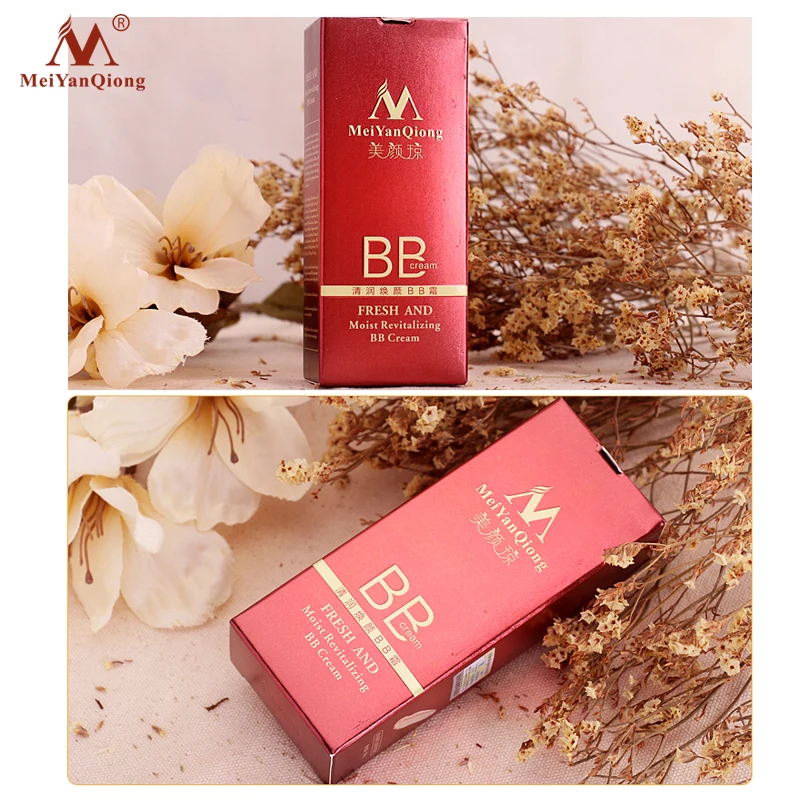 

MeiYanQiong Fresh And Moist Revitalizing BB Cream Makeup Face Care Whitening Compact Foundation Concealer Prevent Bask Skin Care