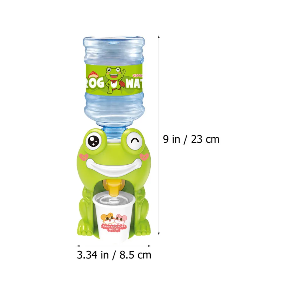 

2pcs Mini Water Dispenser Toys Educational Children Drinking Fountain Models